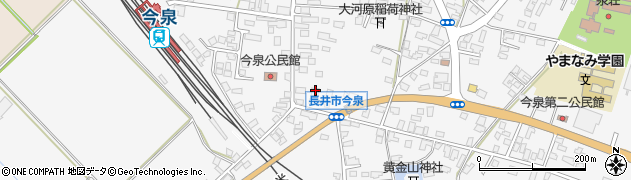 山形県長井市今泉1079周辺の地図