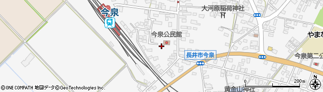 山形県長井市今泉1004周辺の地図