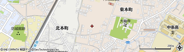 新潟県胎内市東本町15周辺の地図