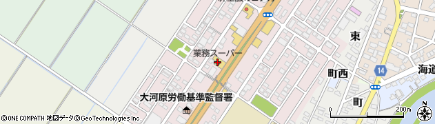 業務スーパー　つかさ屋大河原店周辺の地図