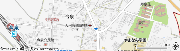 山形県長井市今泉1831周辺の地図
