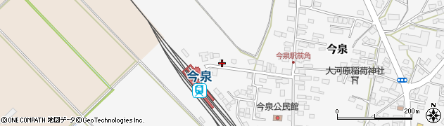 山形県長井市今泉959周辺の地図