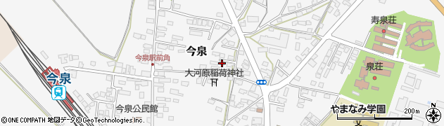 山形県長井市今泉1125周辺の地図