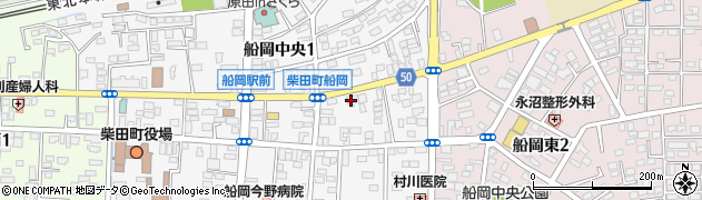 トヨタレンタリース宮城船岡駅前店周辺の地図