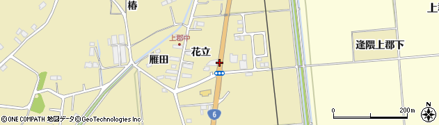 上郡周辺の地図