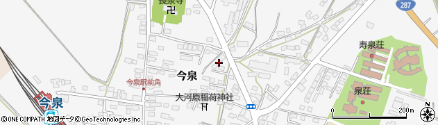 山形県長井市今泉1130周辺の地図