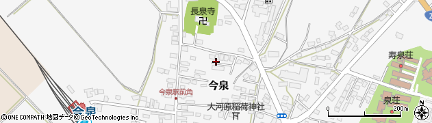 山形県長井市今泉1119周辺の地図