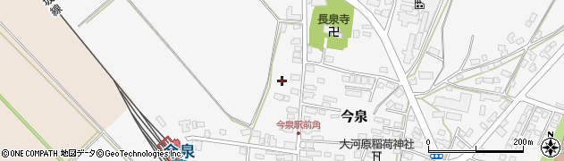 山形県長井市今泉1057周辺の地図