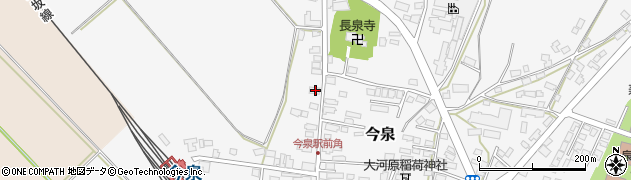 山形県長井市今泉1058周辺の地図