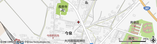 山形県長井市今泉1366周辺の地図
