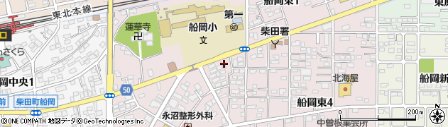 ベンリー柴田店周辺の地図