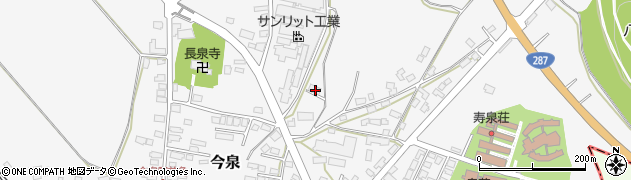 山形県長井市今泉1359周辺の地図