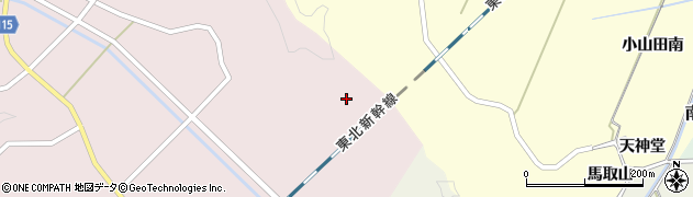 宮城県柴田郡大河原町新寺和久周辺の地図