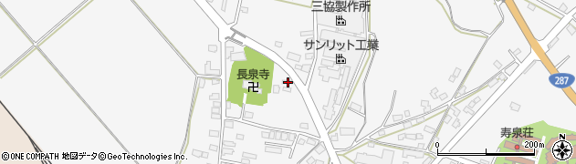 山形県長井市今泉1390周辺の地図