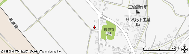 山形県長井市今泉1431周辺の地図