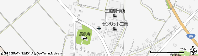 山形県長井市今泉1412周辺の地図