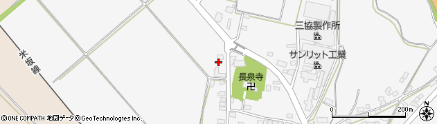 山形県長井市今泉1435周辺の地図