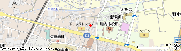 新潟県胎内市東本町24周辺の地図