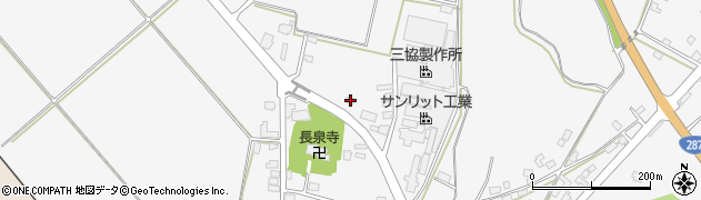 山形県長井市今泉1401周辺の地図