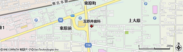 玉野井歯科医院周辺の地図