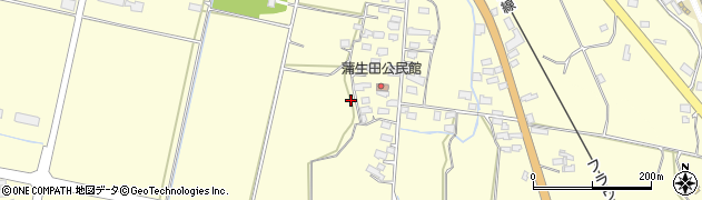 山形県南陽市蒲生田1032周辺の地図