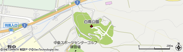 白鳥公園周辺の地図