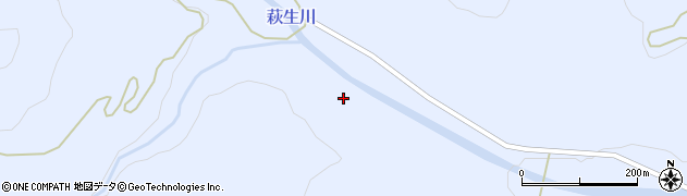 萩生川周辺の地図
