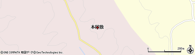 宮城県柴田郡大河原町新寺本屋敷周辺の地図