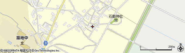 新潟県胎内市下高田周辺の地図