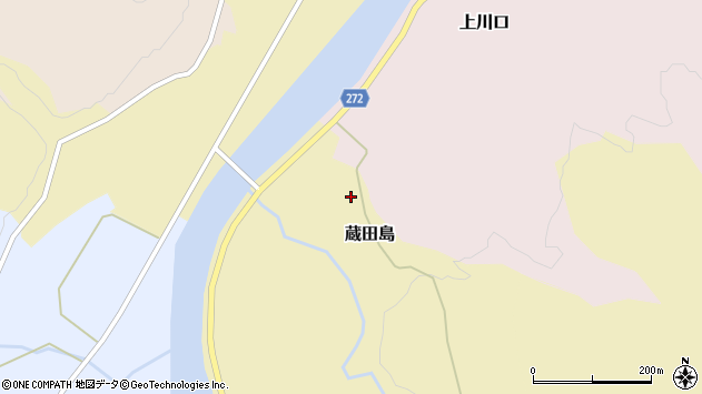 〒959-3232 新潟県岩船郡関川村蔵田島の地図