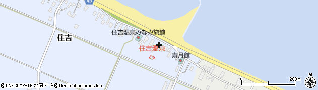 新潟県佐渡市住吉223周辺の地図