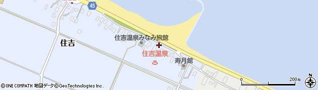 新潟県佐渡市住吉220周辺の地図