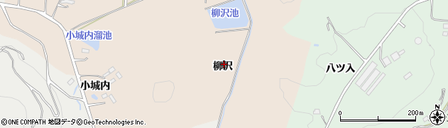 宮城県亘理町（亘理郡）逢隈田沢（柳沢）周辺の地図