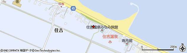 新潟県佐渡市住吉207周辺の地図