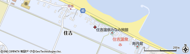 新潟県佐渡市住吉201周辺の地図