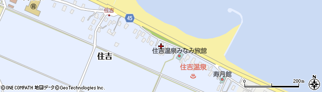 新潟県佐渡市住吉205周辺の地図