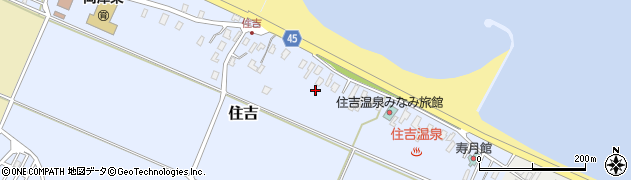 新潟県佐渡市住吉200周辺の地図