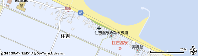 新潟県佐渡市住吉202周辺の地図