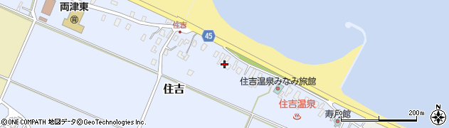 新潟県佐渡市住吉197周辺の地図