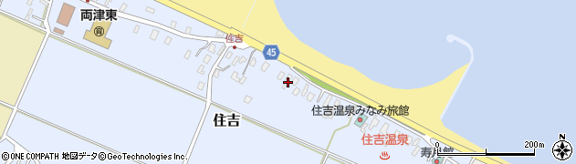 新潟県佐渡市住吉196周辺の地図