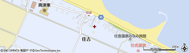 新潟県佐渡市住吉190周辺の地図