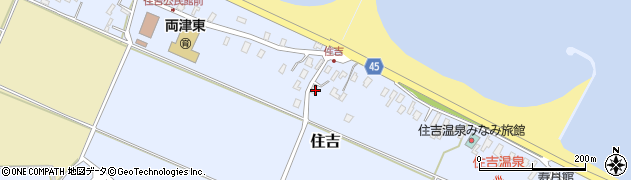 新潟県佐渡市住吉183周辺の地図