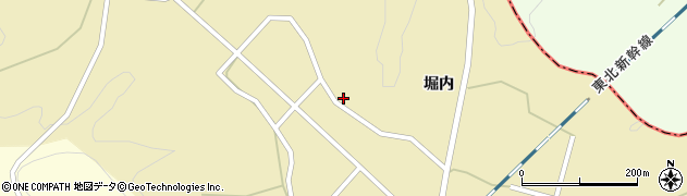 宮城県柴田郡大河原町福田愛宕沢周辺の地図