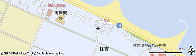 新潟県佐渡市住吉180周辺の地図