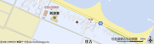 新潟県佐渡市住吉173周辺の地図