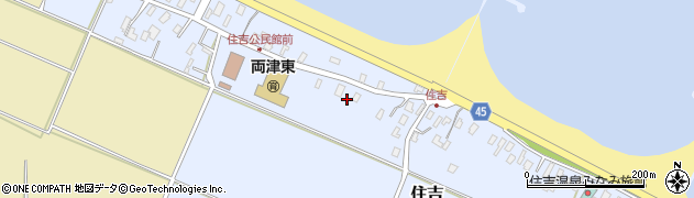 新潟県佐渡市住吉169周辺の地図
