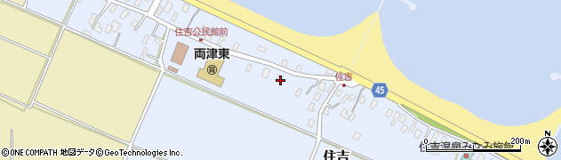 新潟県佐渡市住吉44周辺の地図