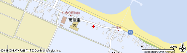 新潟県佐渡市住吉168周辺の地図