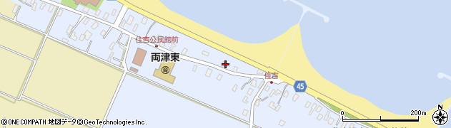新潟県佐渡市住吉41周辺の地図