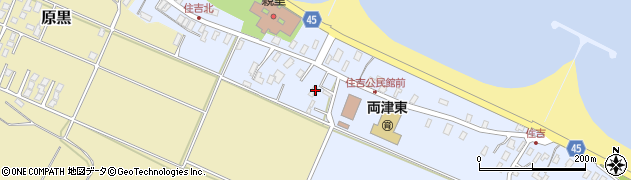 新潟県佐渡市住吉163周辺の地図
